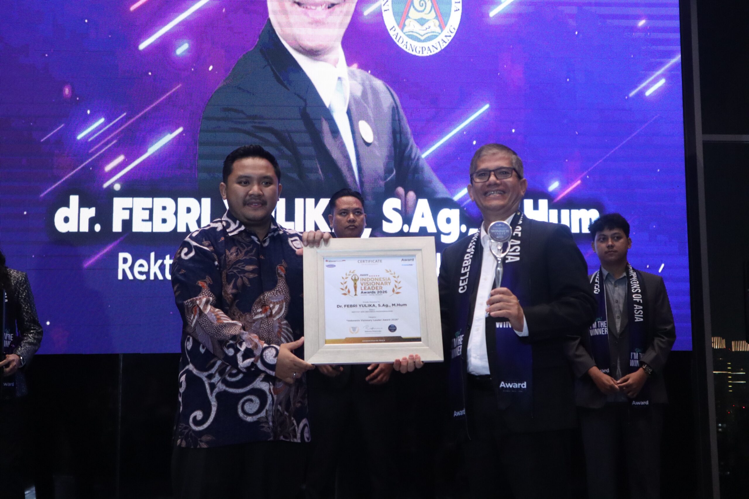 Dr. Febri Yulika Recognized for Visionary Leadership in Indonesia’s Arts Education Sector