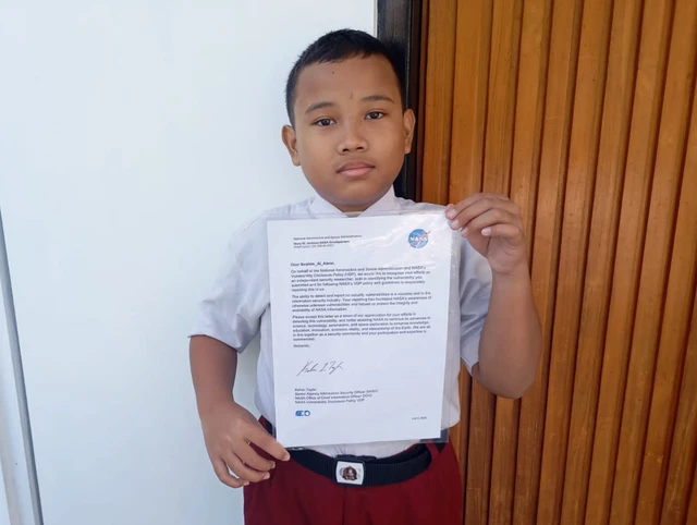 Indonesian Elementary Student Earns NASA Cyber Security Recognition, Highlighting ASEAN’s Growing Digital Talent